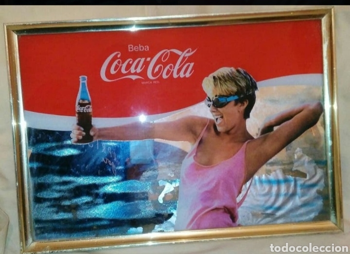 Carteles: Espejo cuadro coca cola - Foto 2