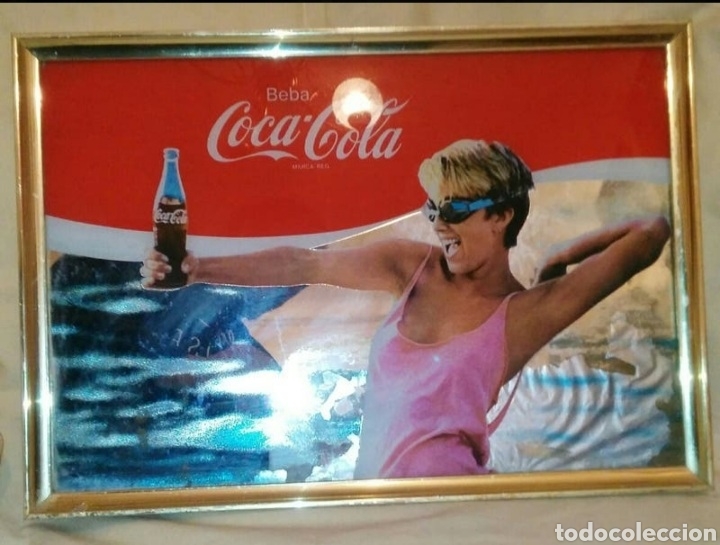 Carteles: Espejo cuadro coca cola - Foto 1