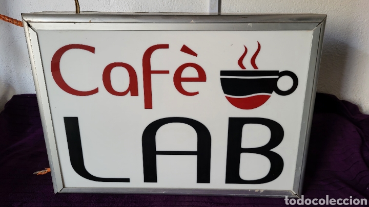 Carteles: Letrero con luz Cafe Lab - Foto 2