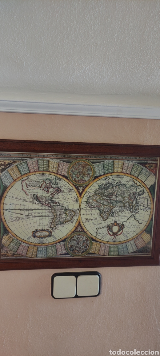 Carteles: Mapas Mundi enmarcados - Foto 8