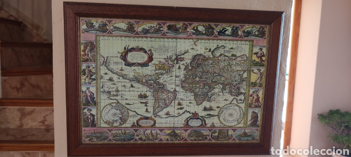 Carteles: Mapas Mundi enmarcados - Foto 9
