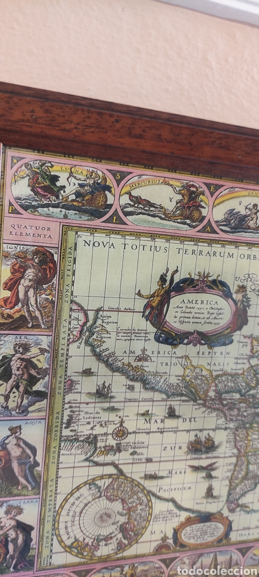 Carteles: Mapas Mundi enmarcados - Foto 12