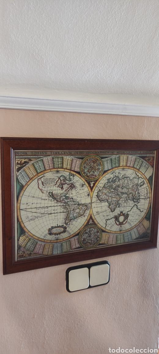 Carteles: Mapas Mundi enmarcados - Foto 14