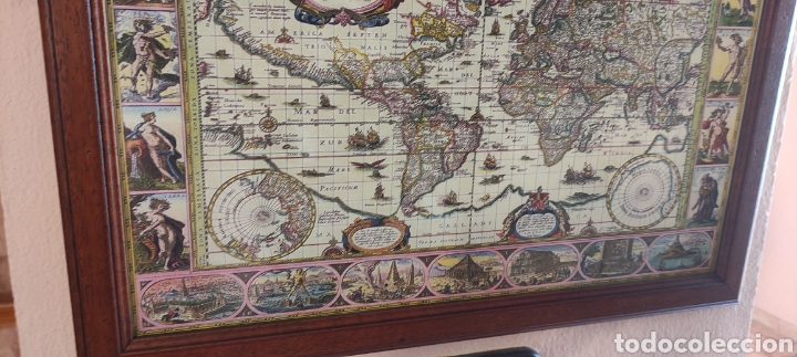 Carteles: Mapas Mundi enmarcados - Foto 16