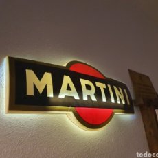 Carteles: MARTINI LETRERO CARTEL EMBLEMA CORPORATIVO DE LA MARCA GRAN TAMAÑO AÑOS 80