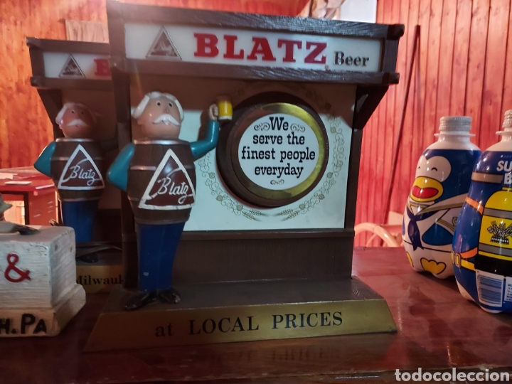Carteles: Reloj publicidad cerveza - Foto 2
