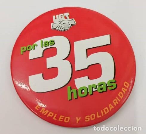Affiches: CHAPA UGT POR LAS 35 HORAS. CHAPAROPA-189