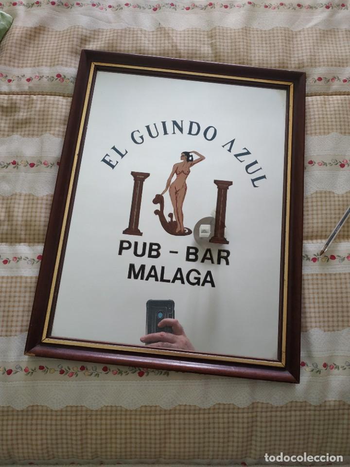 Carteles: CUADRO El guindo azul Pub bar Malaga - Foto 1