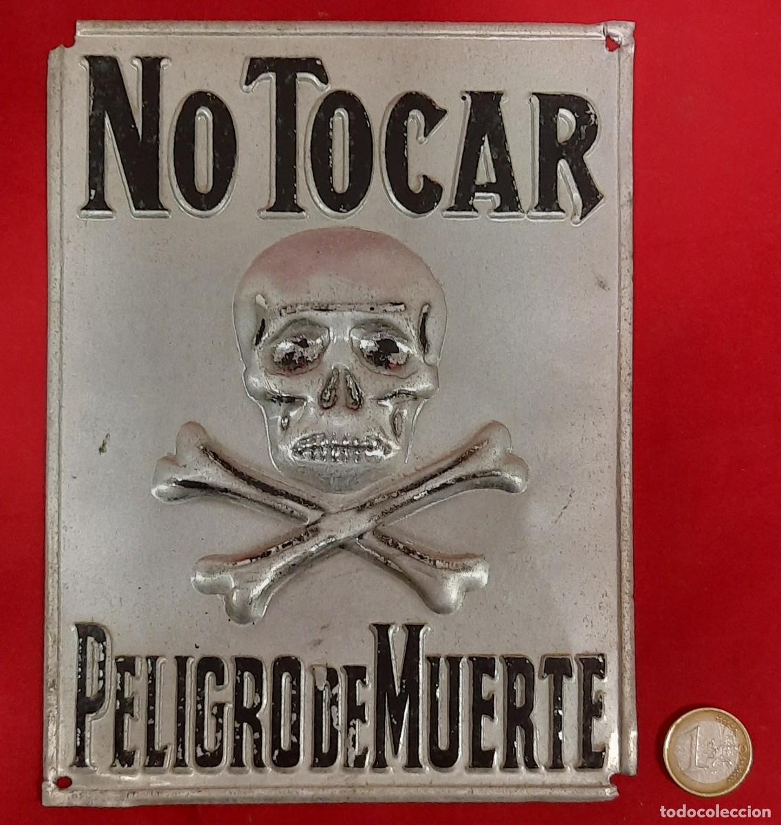 chapa cartel símbolo prohibido fumar placa labo - Compra venta en  todocoleccion