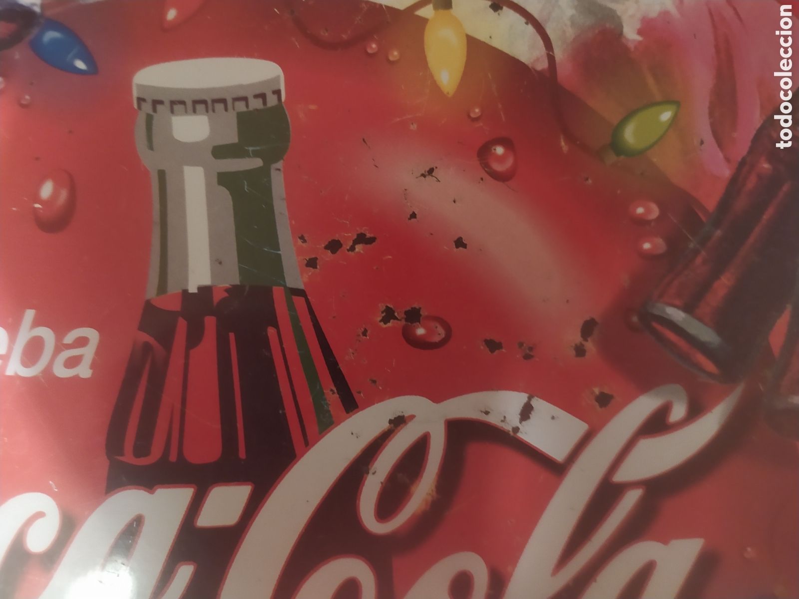 Carteles: Chapa bandeja de Coca-Cola - Foto 3