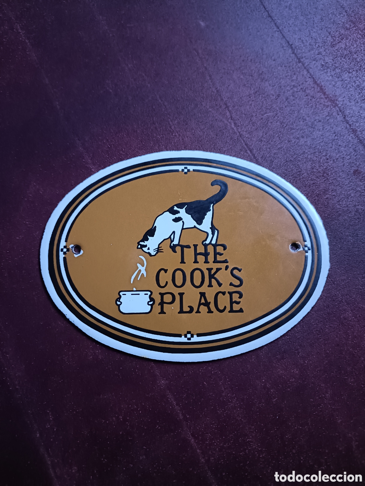 Posters: Antigua placa de porcelana