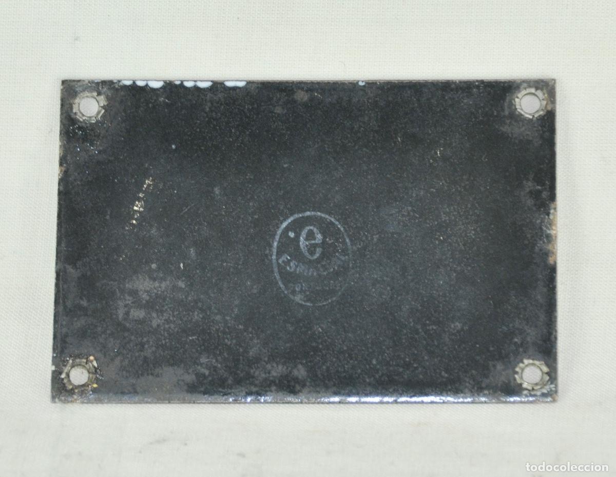 Carteles: Chapa esmaltada 15 kv - Foto 3