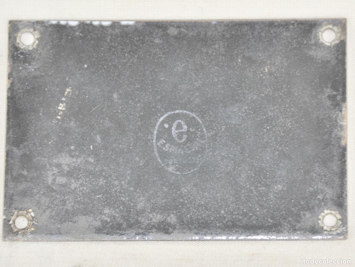 Carteles: Chapa esmaltada 15 kv - Foto 4