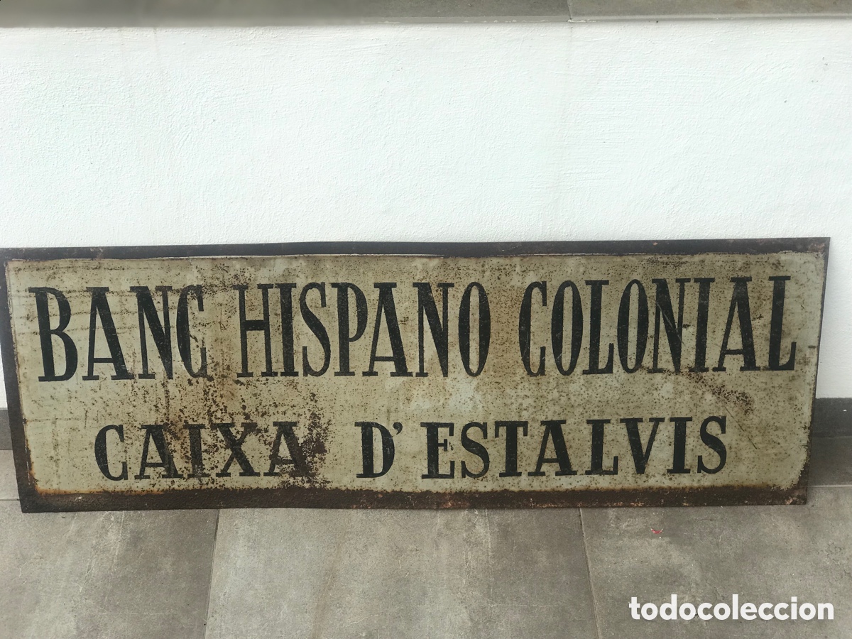 Carteles: BANCO HISPANO COLONIAL - Foto 2