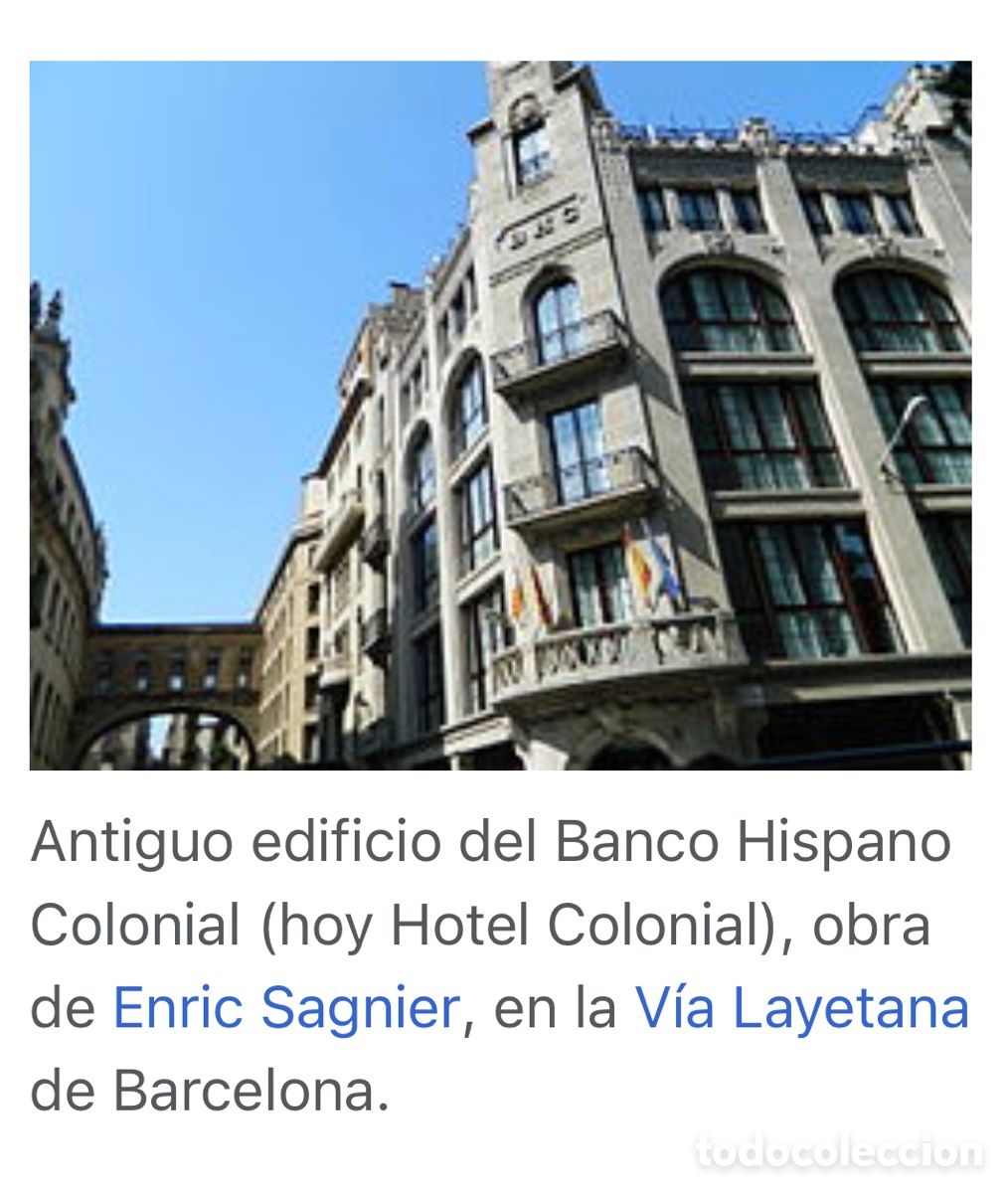 Carteles: BANCO HISPANO COLONIAL - Foto 8