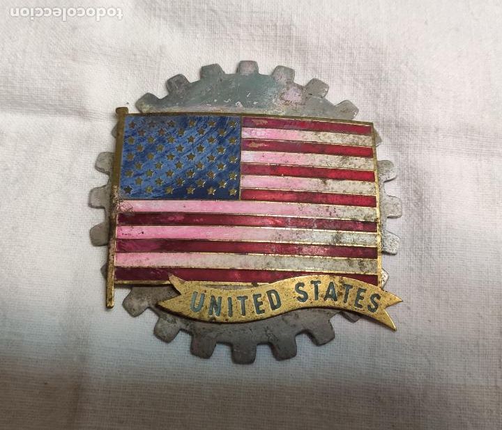 Carteles: ESCUDO DE USA, ESMALTADO - Foto 1