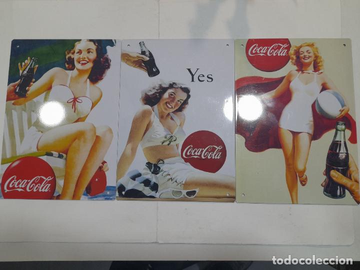 Carteles: Placa lat&oacute;n Coca Cola-NUEVAS - Foto 1