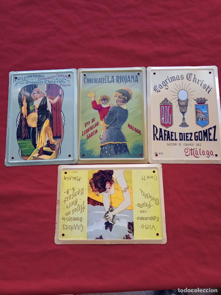 Carteles: CHAPAS PROPAGANDA DE MALAGA - Foto 1