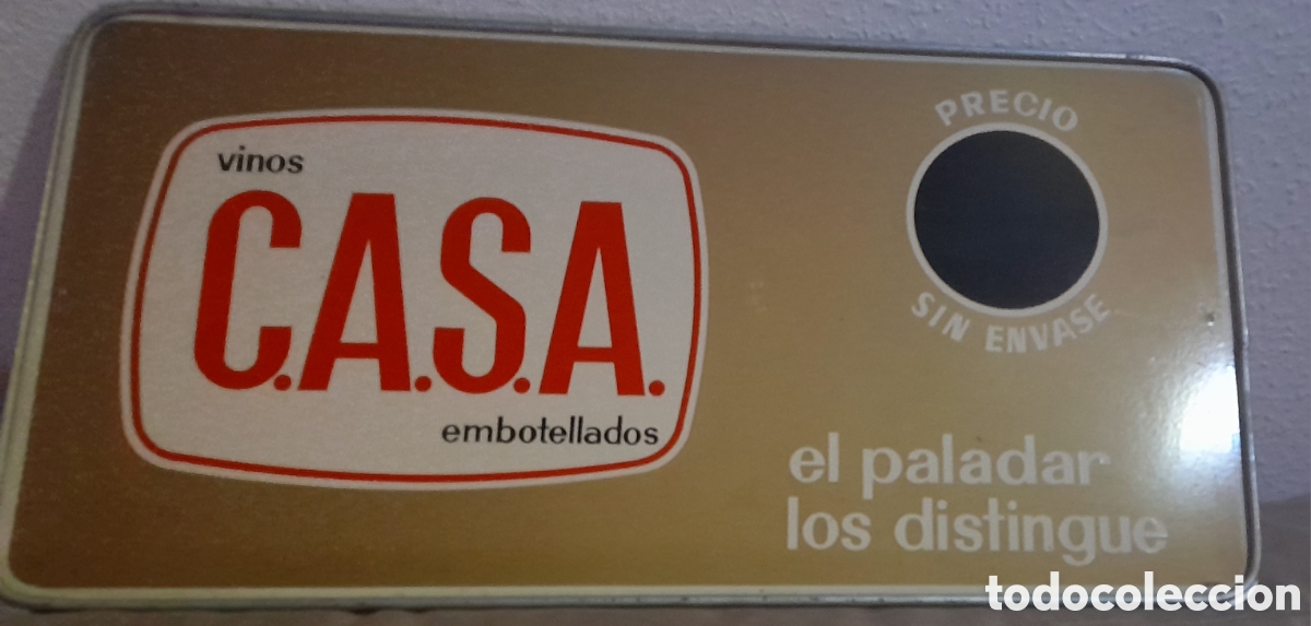 Carteles: Chapa VINOS CASA - Foto 2