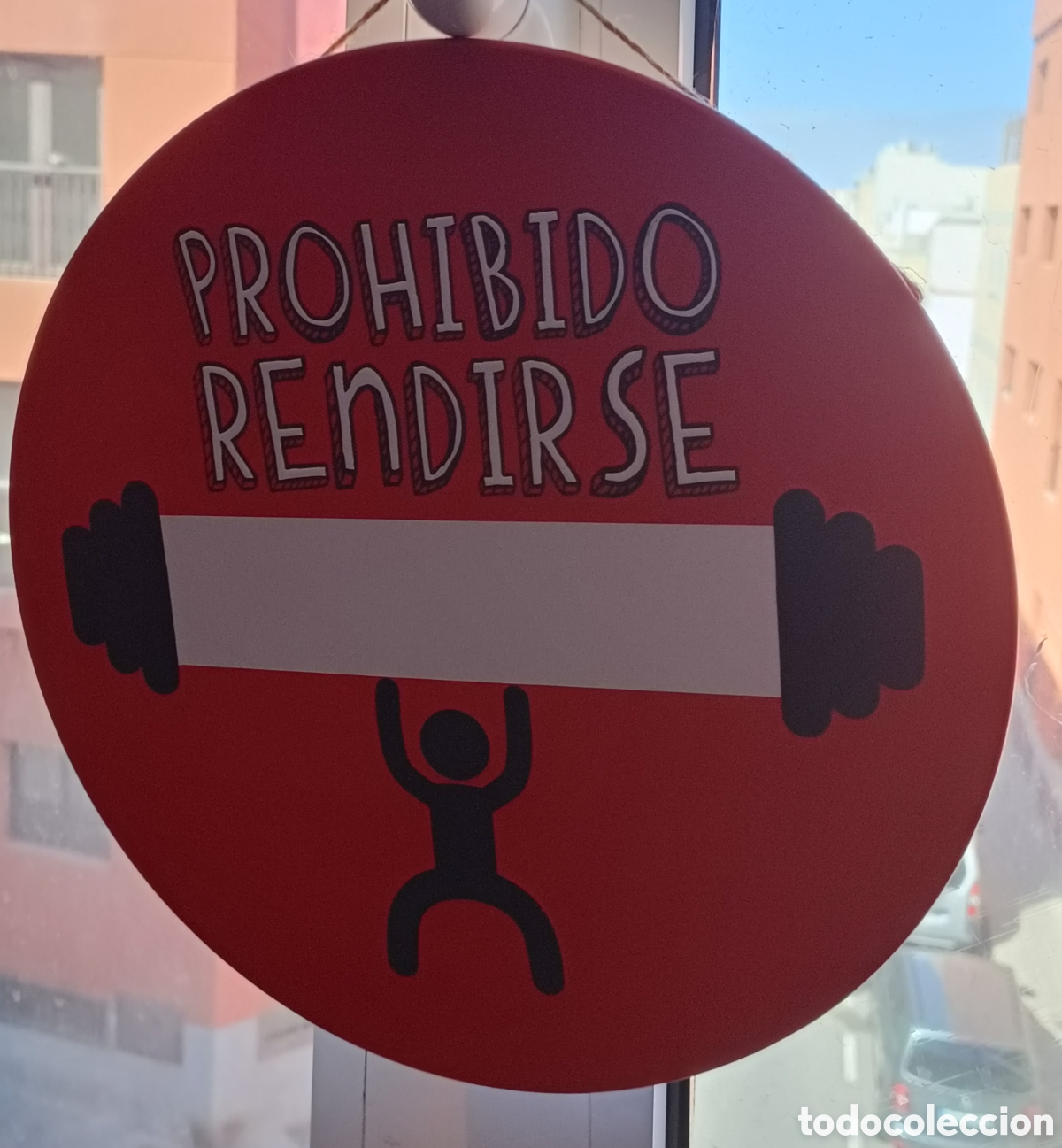 Posters: Chapa Met&aacute;lica &rdquo;Prohibido Rendirse&rdquo; (Art&iacute;culo Nuevo)