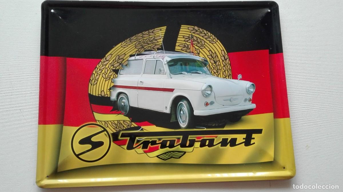 Carteles: PLACA METALICA TRABANT - Foto 1