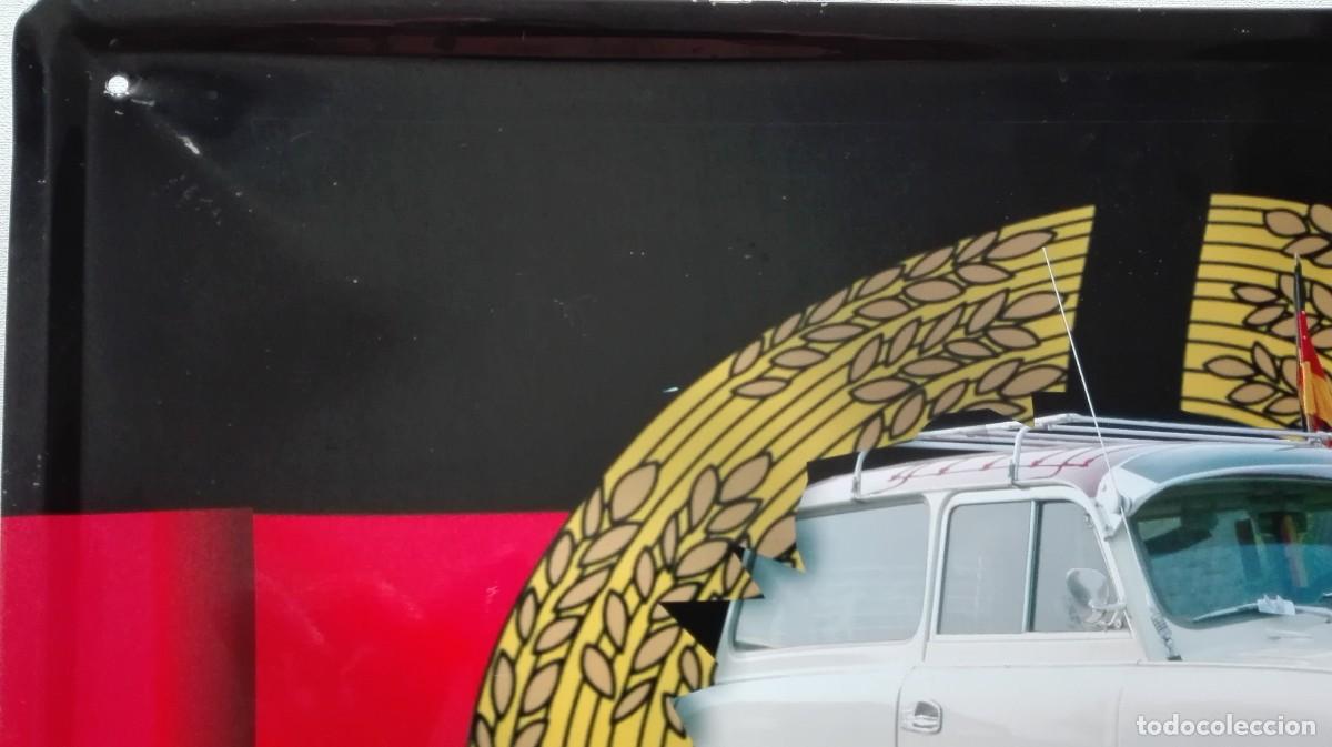 Carteles: PLACA METALICA TRABANT - Foto 2