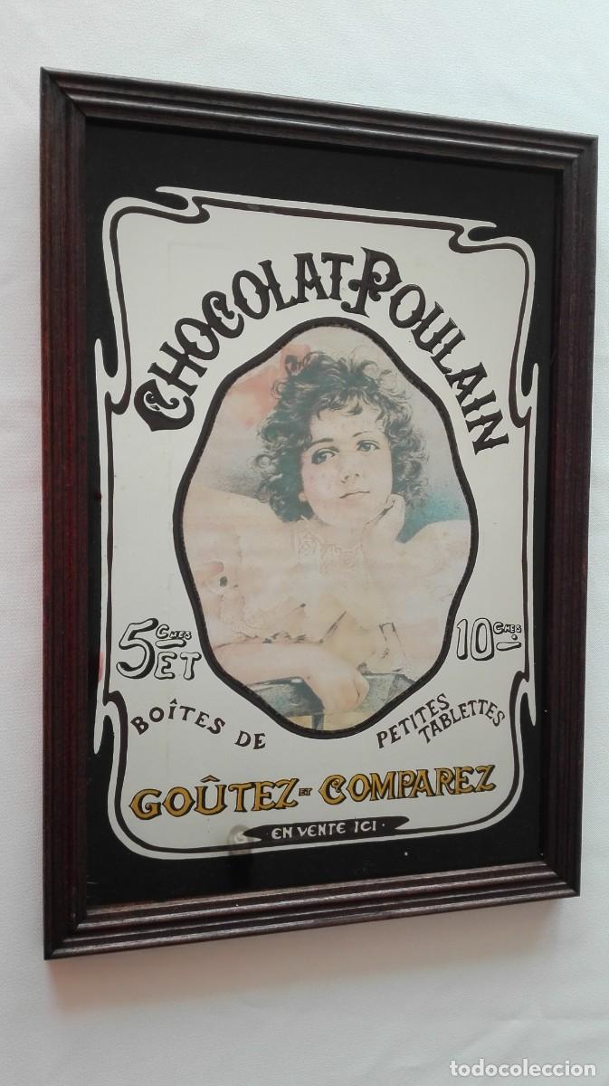 Carteles: CUADRO ESPEJO CHOCOLAT POULAIN - Foto 1
