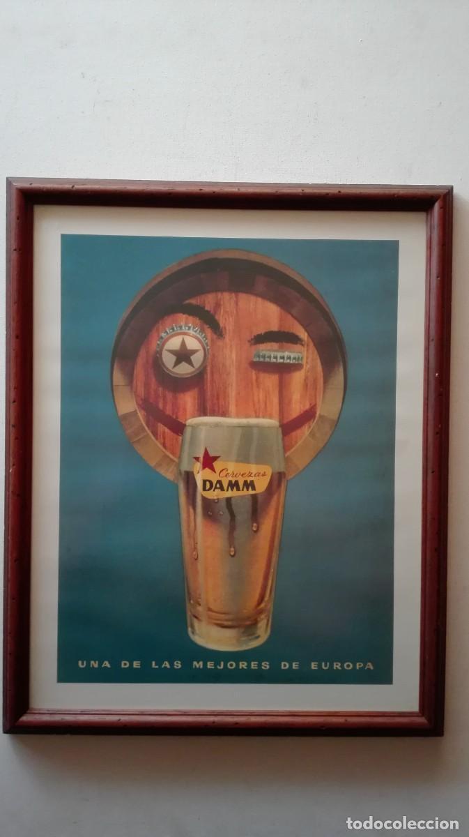 Carteles: CUADRO CERVEZA DAMM - Foto 1