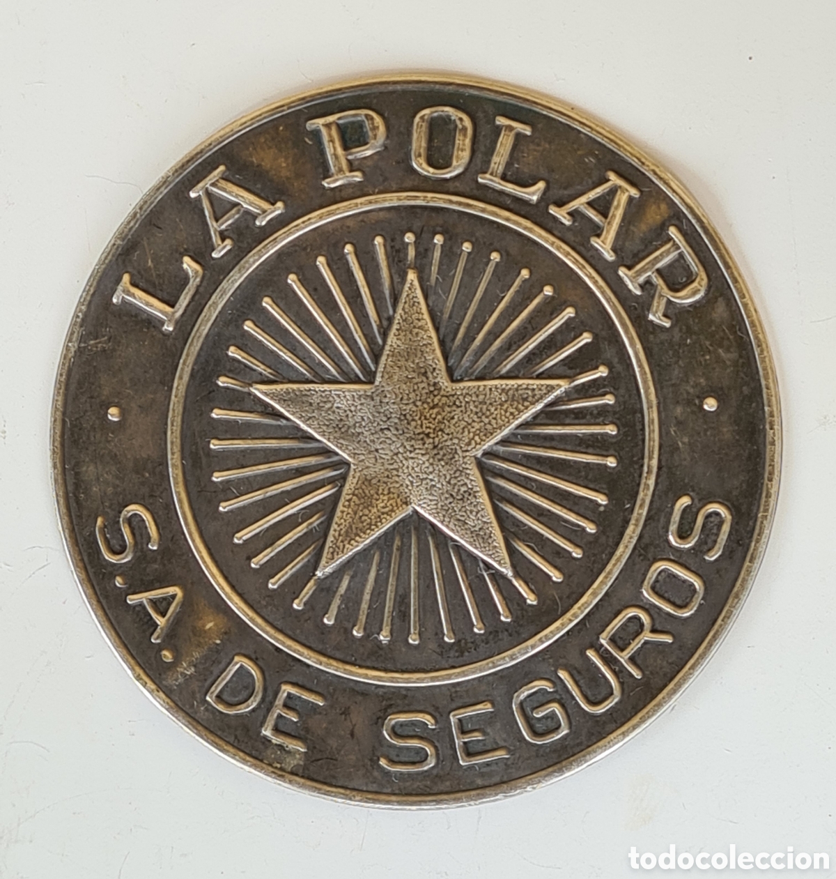 Affiches: Placa Chapa Met&aacute;lica publicidad La Polar S. A. de Seguros
