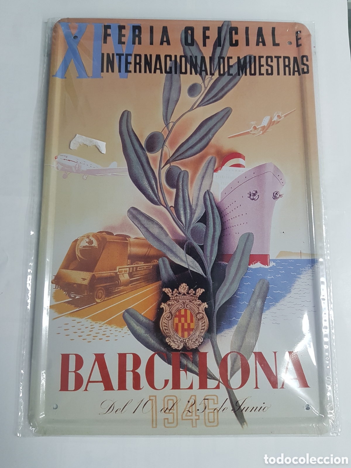 Affiches: Chapa, cartel decorativo. Nuevo. 20x30 cm.