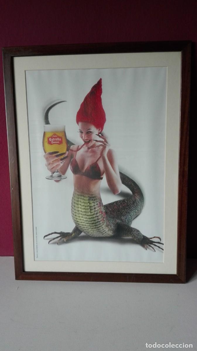 Carteles: CUADRO PUBLICIDAD ESTRELLA DAMM - Foto 1