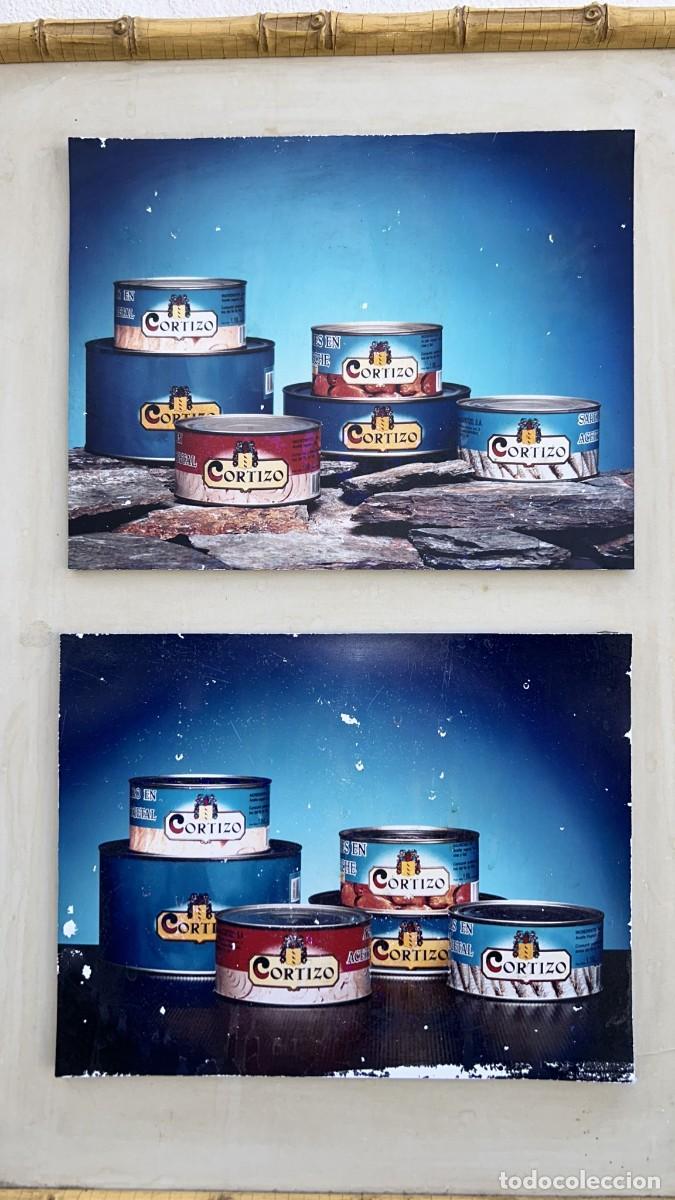 Carteles: CUADRO PUBLICITARIO CONSERVAS CORTIZO DE 37 X 52 CMS. - Foto 2