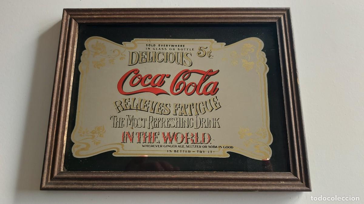 Carteles: CUADRO ESPEJO COCA-COLA - Foto 1