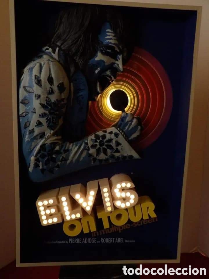 Plakate: ELVIS ON TOUR.Cuadro luminoso oficial EPE.McFarlane Toys