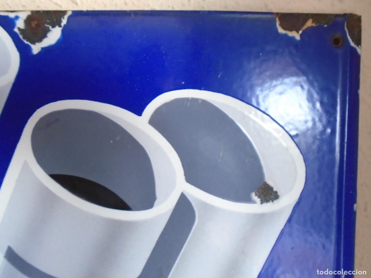 Carteles: (PUB-231029)PLACA ESMALTADA URALITA - Foto 6