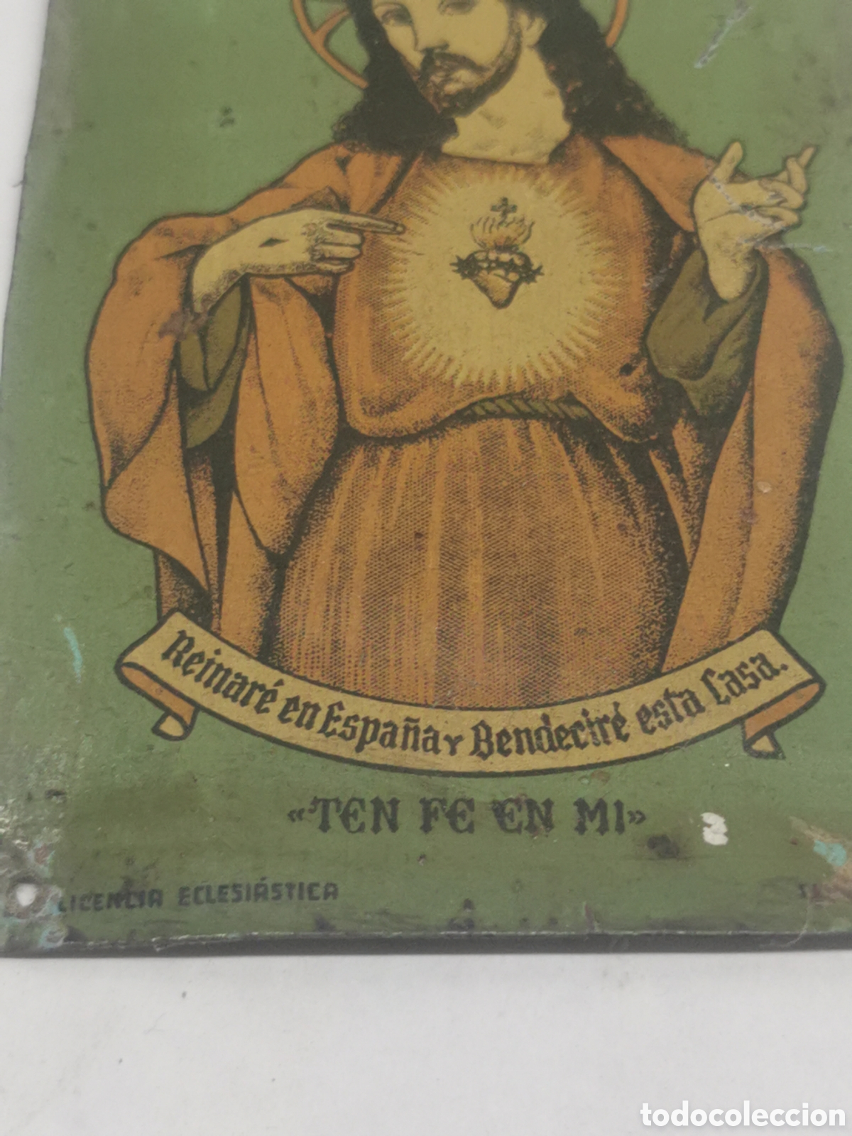 Carteles: Sagrado Coraz&oacute;n chapa - Foto 2