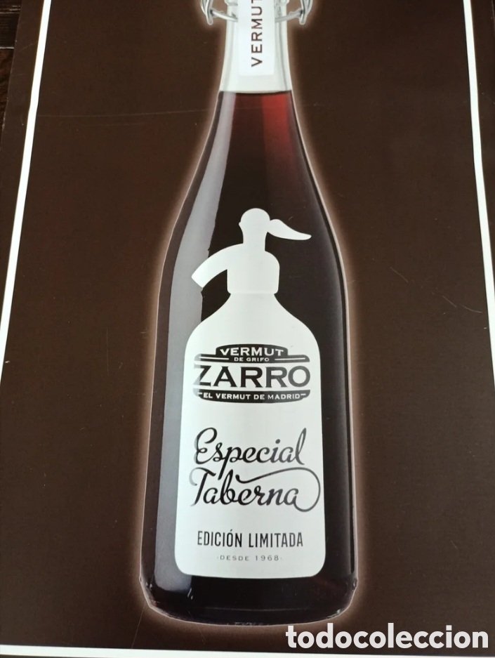 Carteles: Chapa publicidad vermut - Foto 2