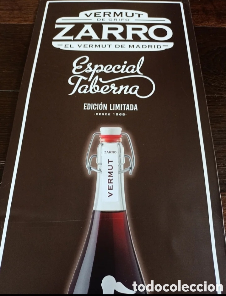 Carteles: Chapa publicidad vermut - Foto 3