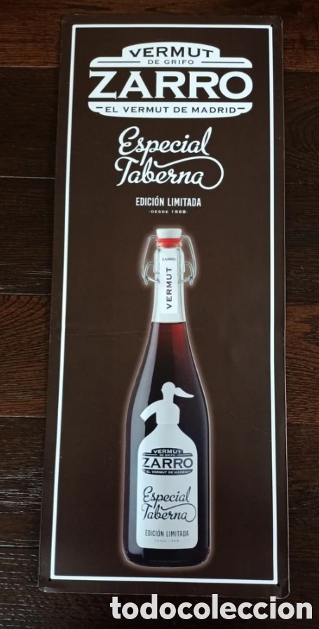 Carteles: Chapa publicidad vermut - Foto 1