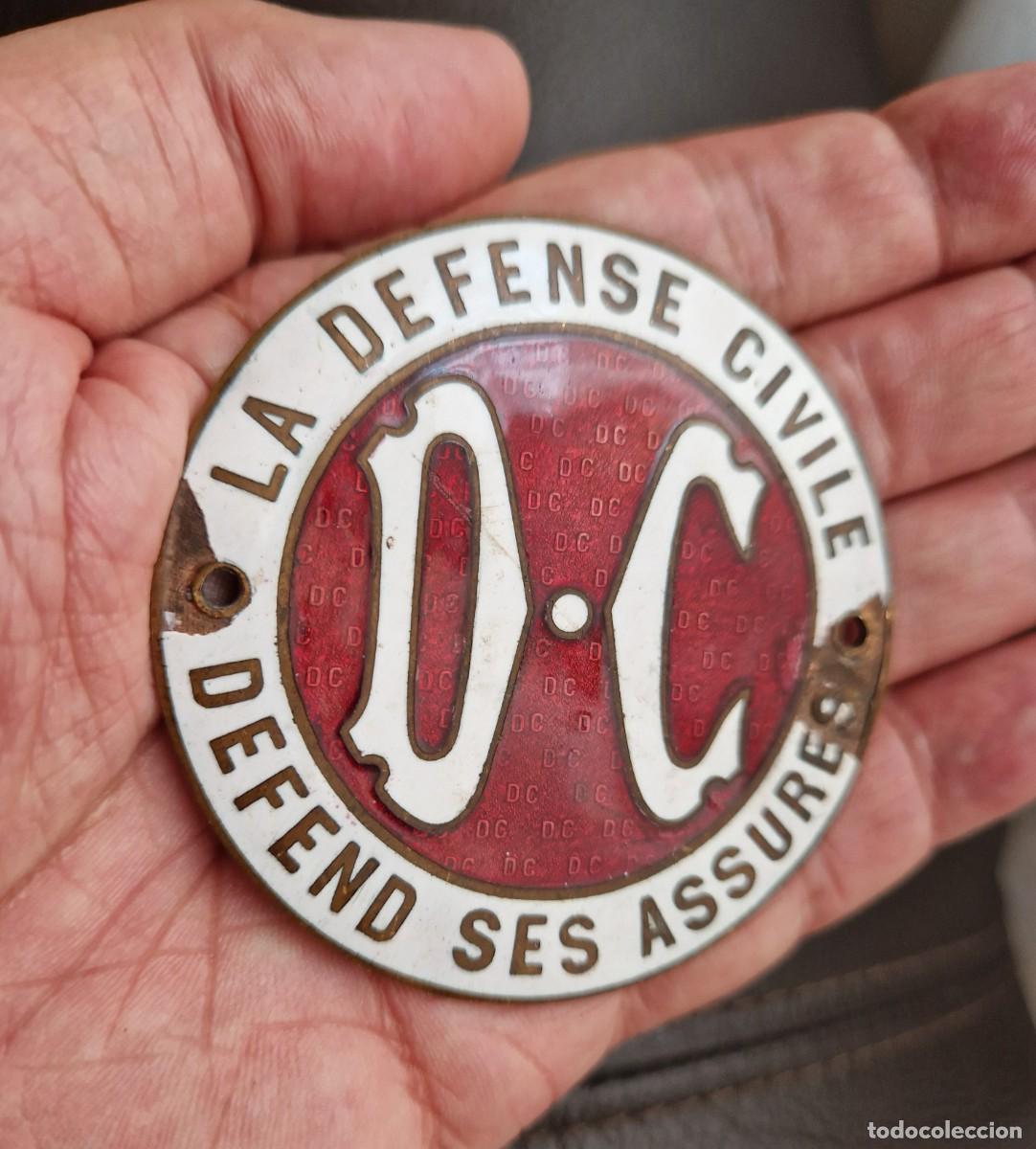 Carteles: PLACA &ldquo;D.C&rdquo; LA DEFENSE CIVILE - Foto 4