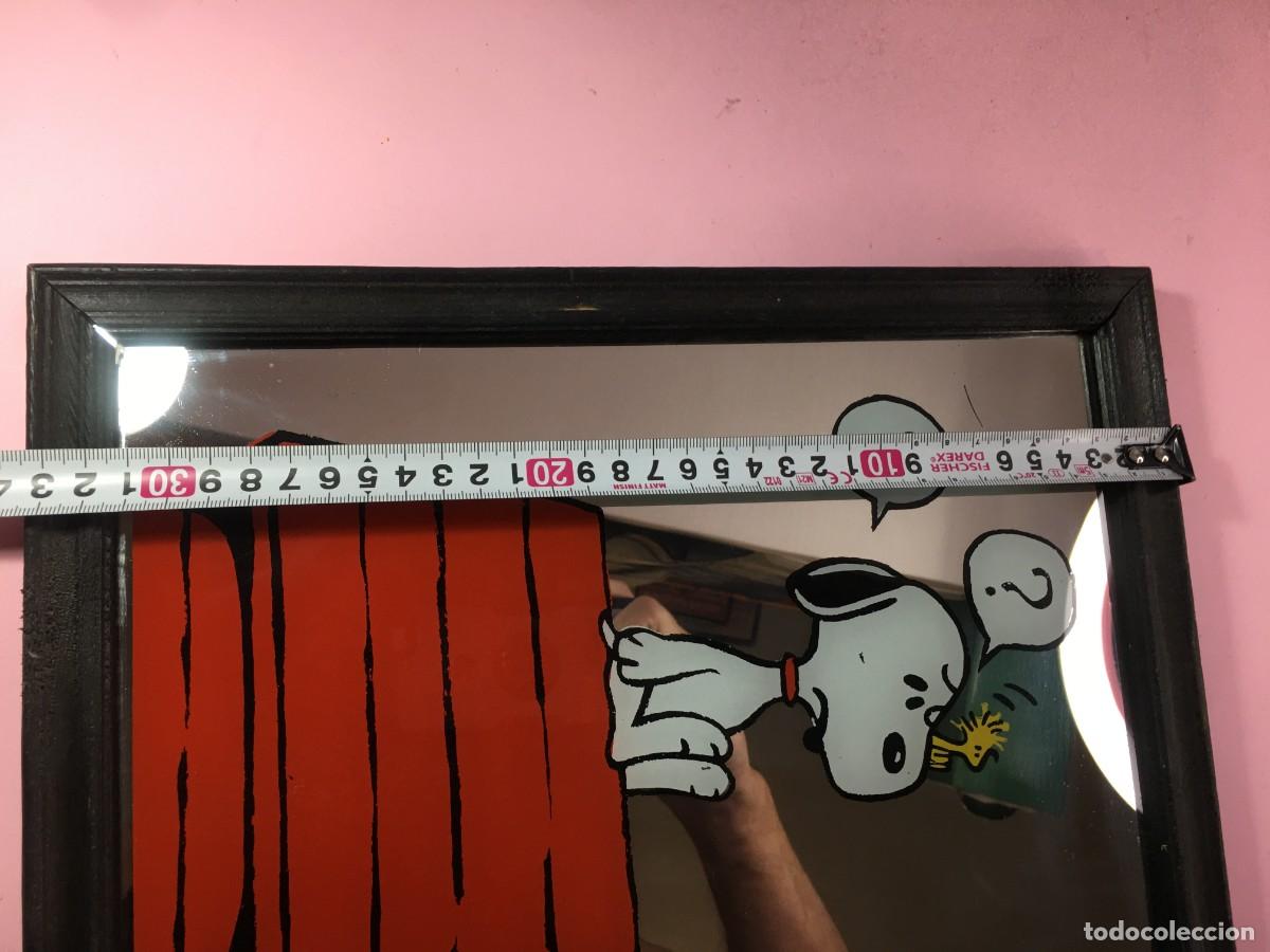 Carteles: CUADRO ESPEJO VINTAGE SNOOPY - Foto 2