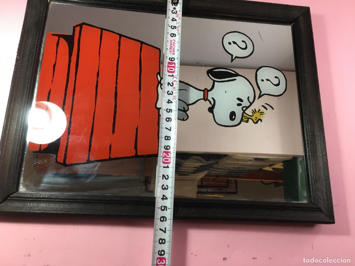 Carteles: CUADRO ESPEJO VINTAGE SNOOPY - Foto 3