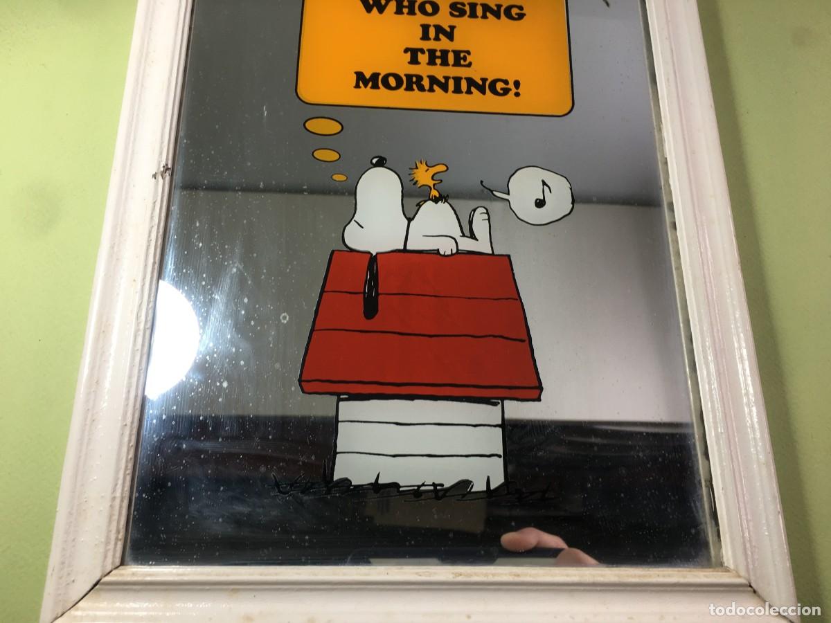 Carteles: CUADRO ESPEJO VINTAGE SNOOPY - Foto 3