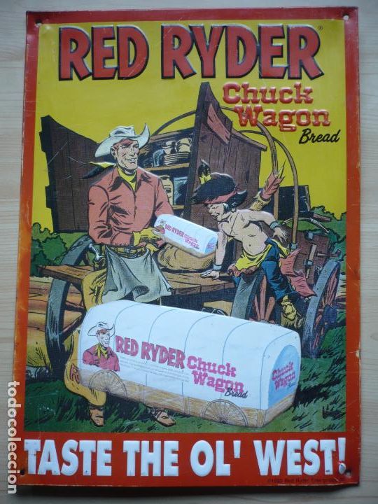 Carteles: Red Ryder de Novaro. Chapa. - Foto 7