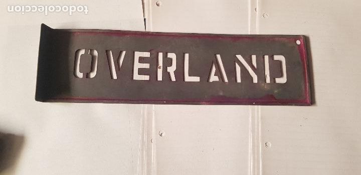 Affiches: CHAPA ANTIGUA UTIZIZADA MARCAR CAJONES EXPORTACION DE NARANJAS