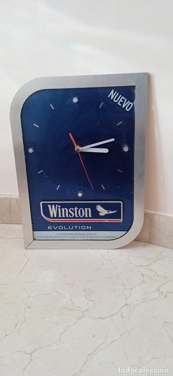 Carteles: Reloj Winston evolution. Publicidad.tabaco. Funciona - Foto 1