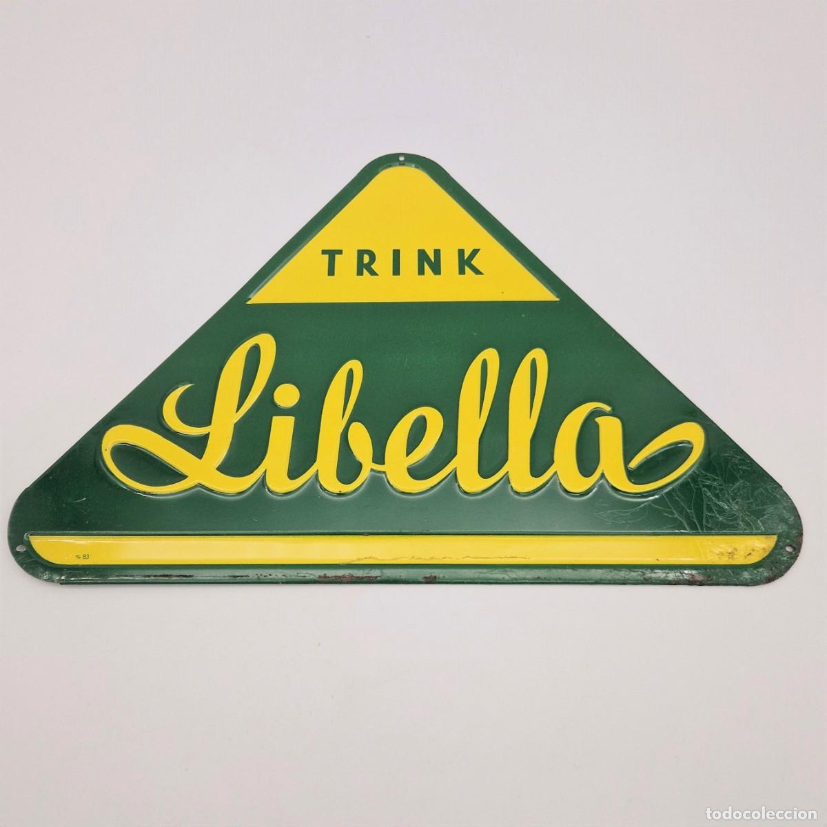 Carteles: Chapa de propaganda &rdquo;Libella&rdquo;. 1950 - 1959 - Foto 1