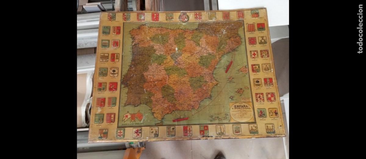 Affiches: Carton publicitario chapa mapa servus