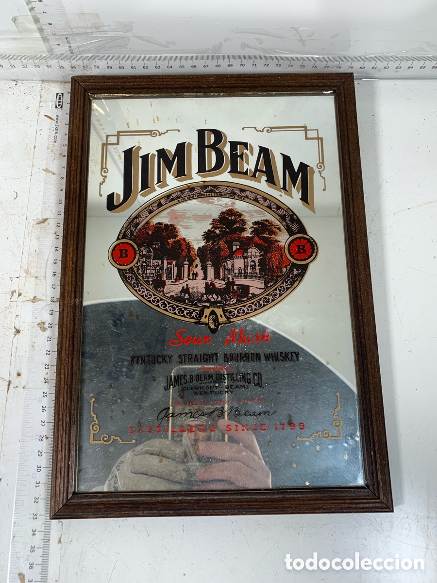 Carteles: 01_ espejo Bourbon Jim Bean - Foto 4