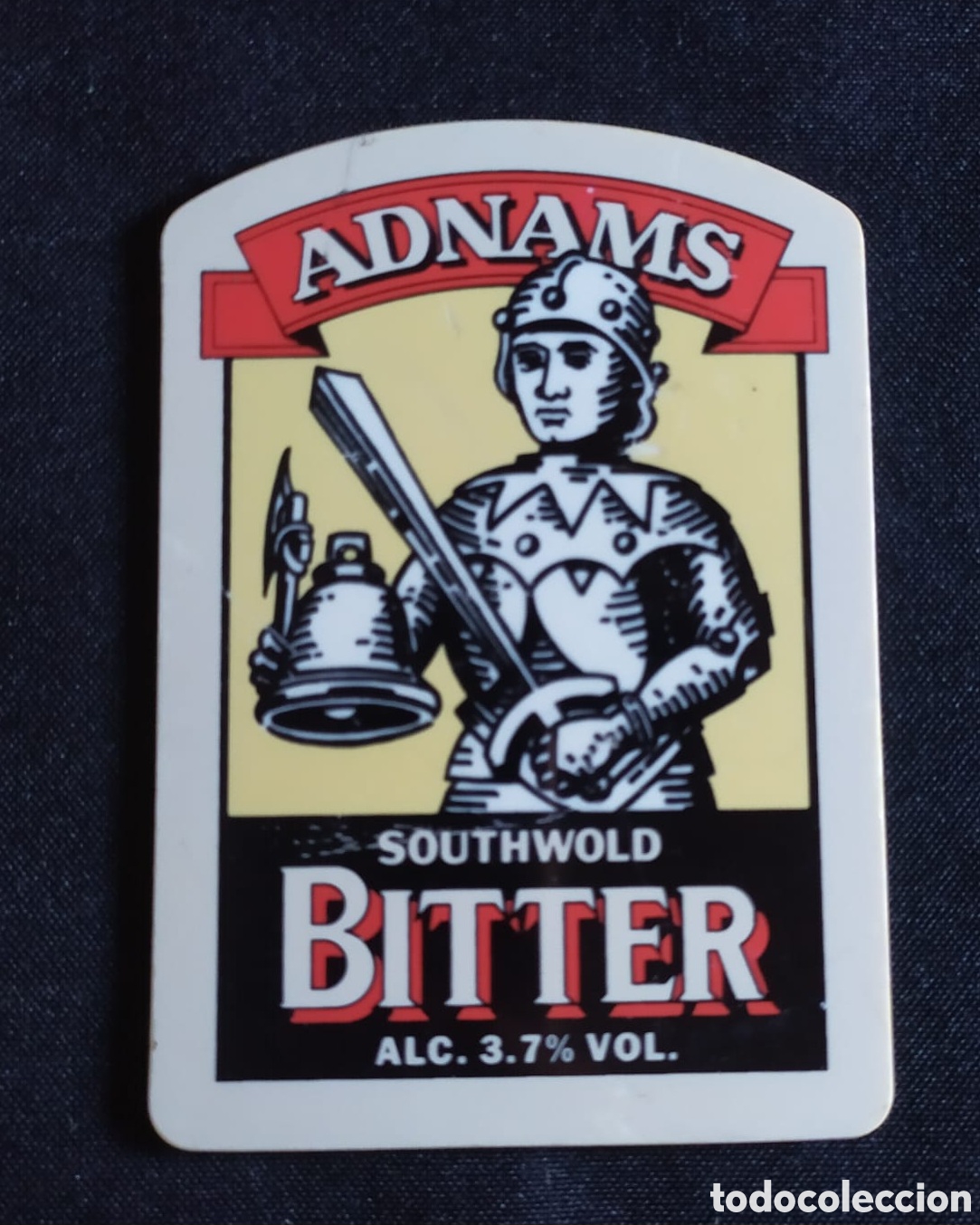 Carteles: PLACA GRIFO CERVEZA ADNAMS BITTER - Foto 1